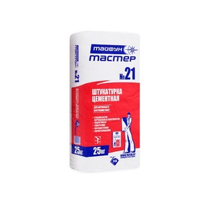 Штукатурка Тайфун Мастер №21 цементная (25 кг)