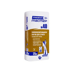 Состав Тайфун Мастер №40 самонивелирующийся для стяжек  (25 кг)