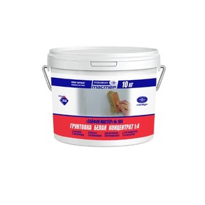Грунтовка Тайфун Мастер №104 акриловая укрепляющая (концентрат) (10 кг)