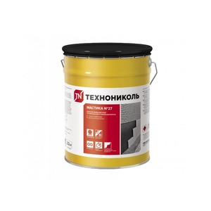 Мастика ТехноНИКОЛЬ № 27 приклеивающая, 22 кг